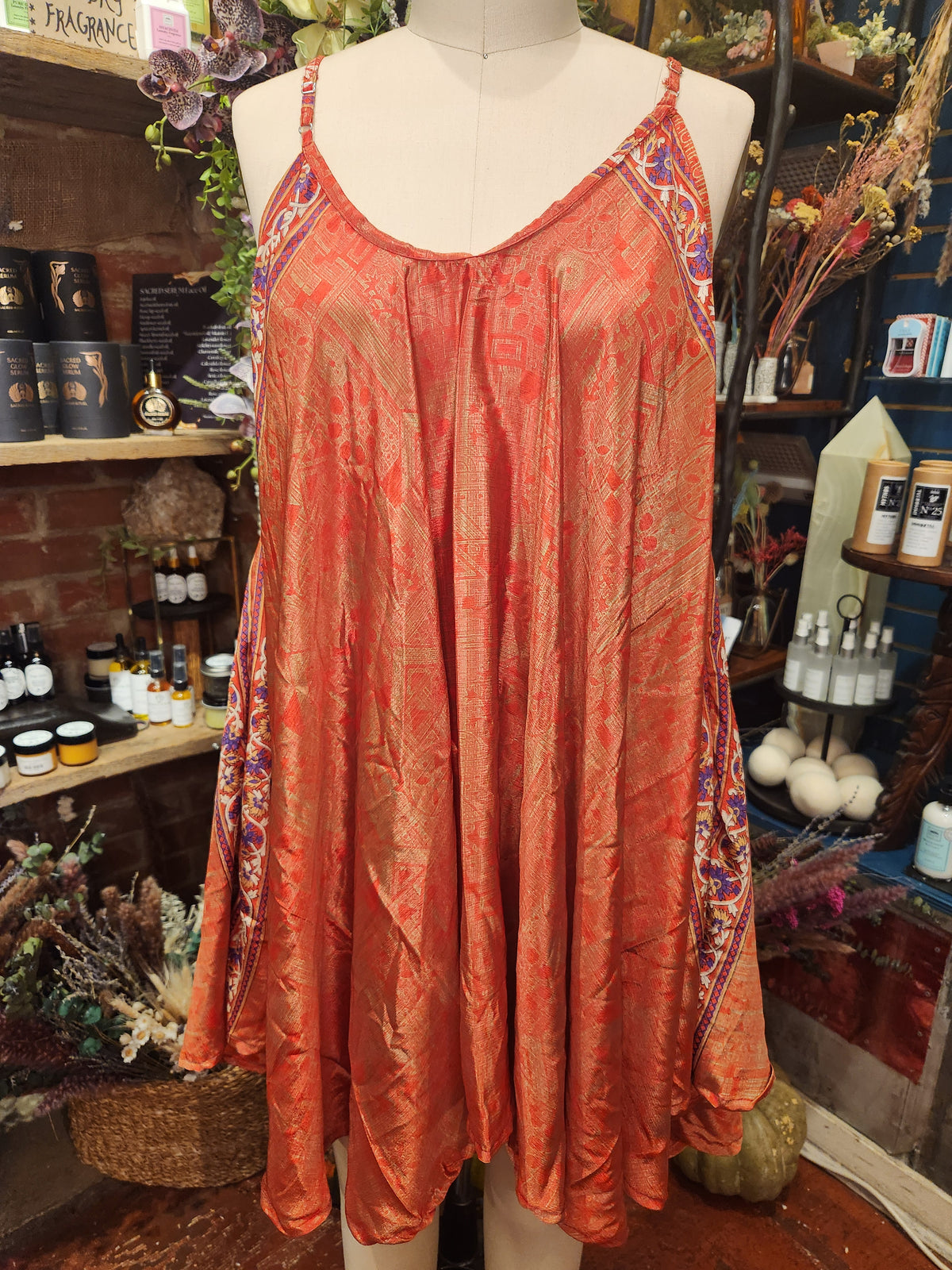 Rasgulla Sari Moonchild Mini Dress 0926 010