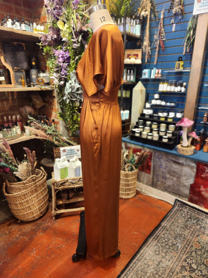Grace Jumpsuit - Brown