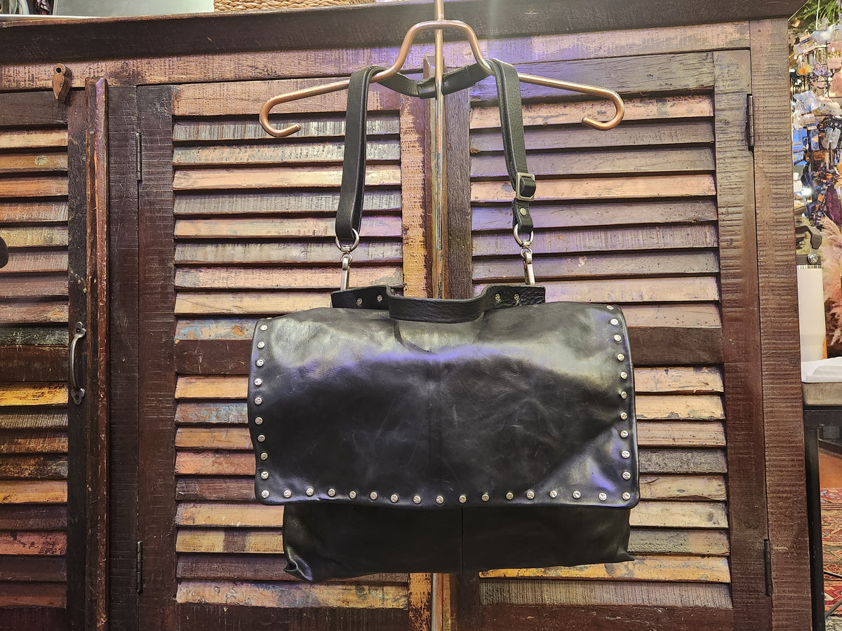 Hamar Nero Leather Bag