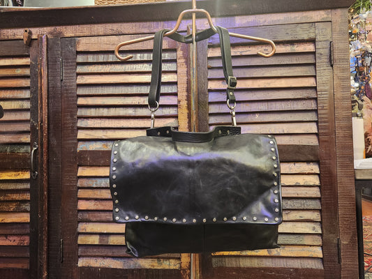 Hamar Nero Leather Bag