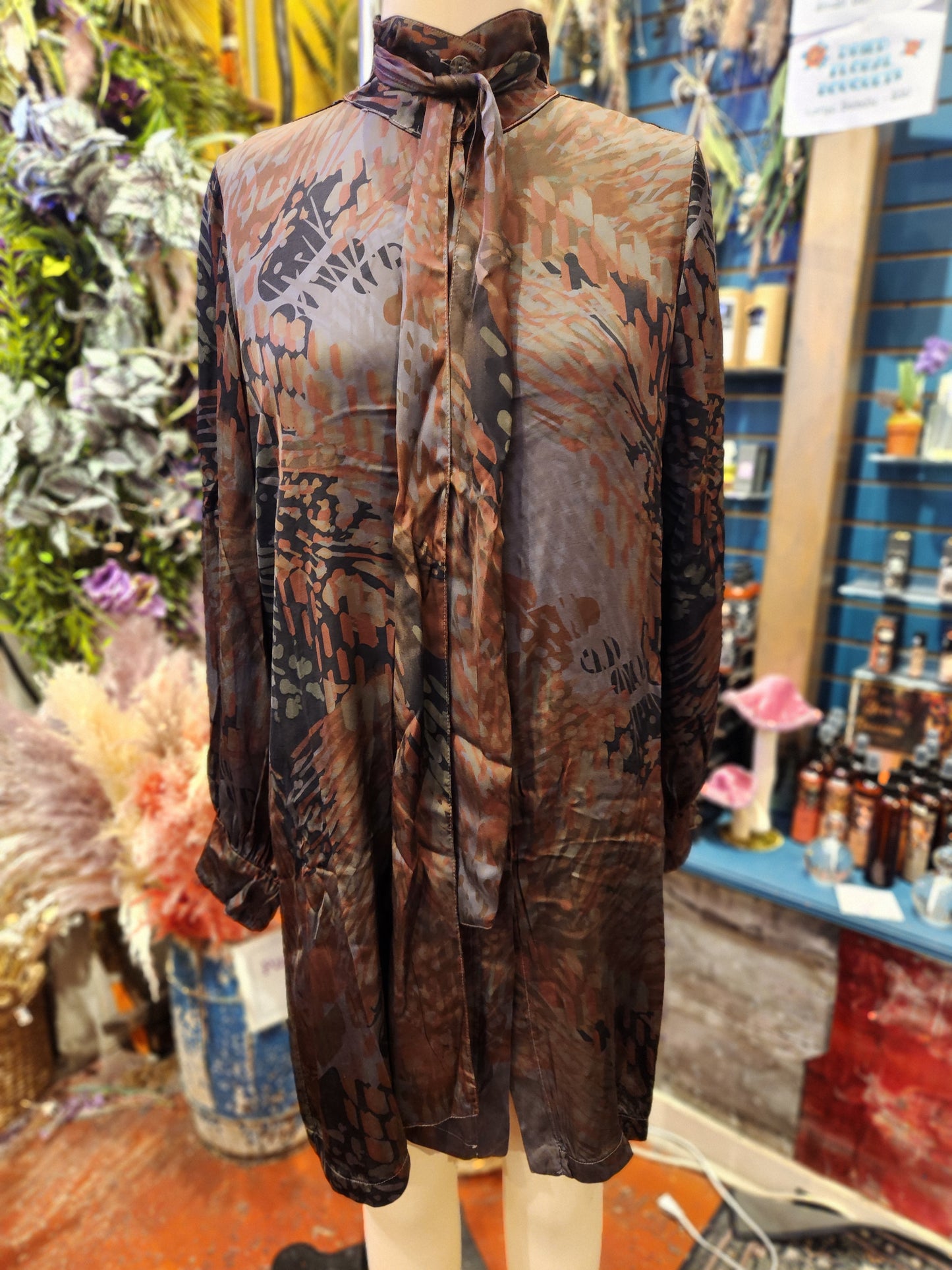 Moonlight Tie Neck Tunic