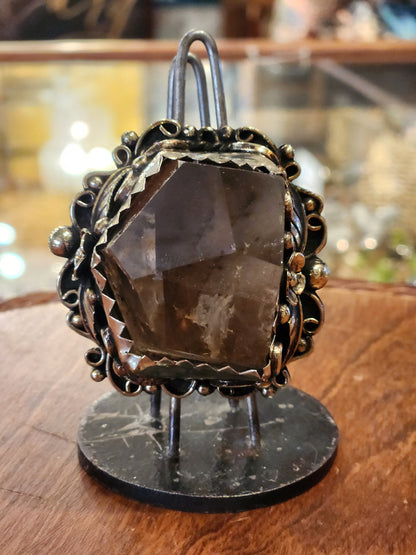 Natural Smokey Quartz Ring