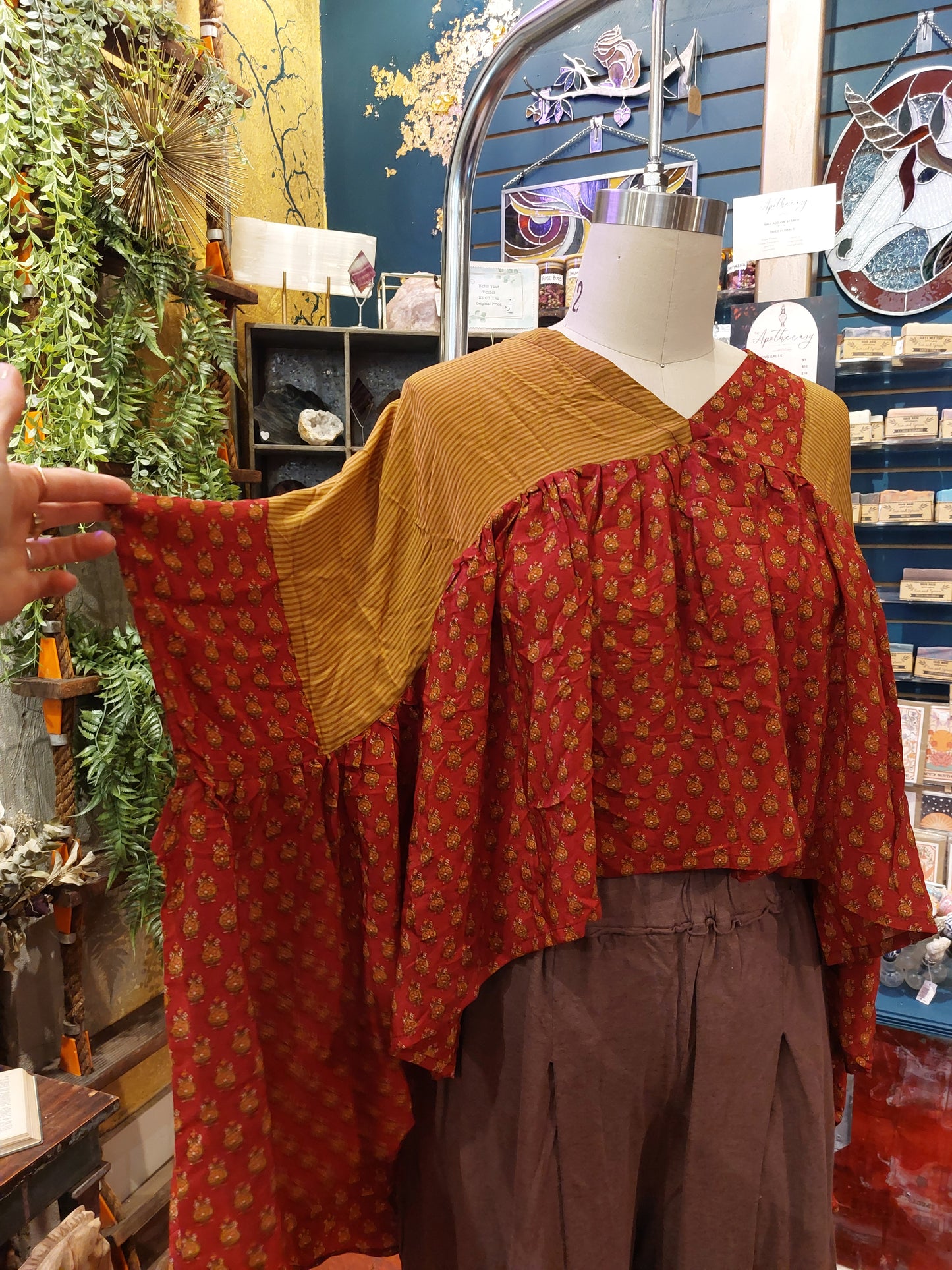Gold Dust Crop Top 0725 005