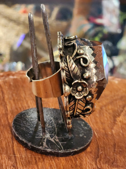 Natural Smokey Quartz Ring