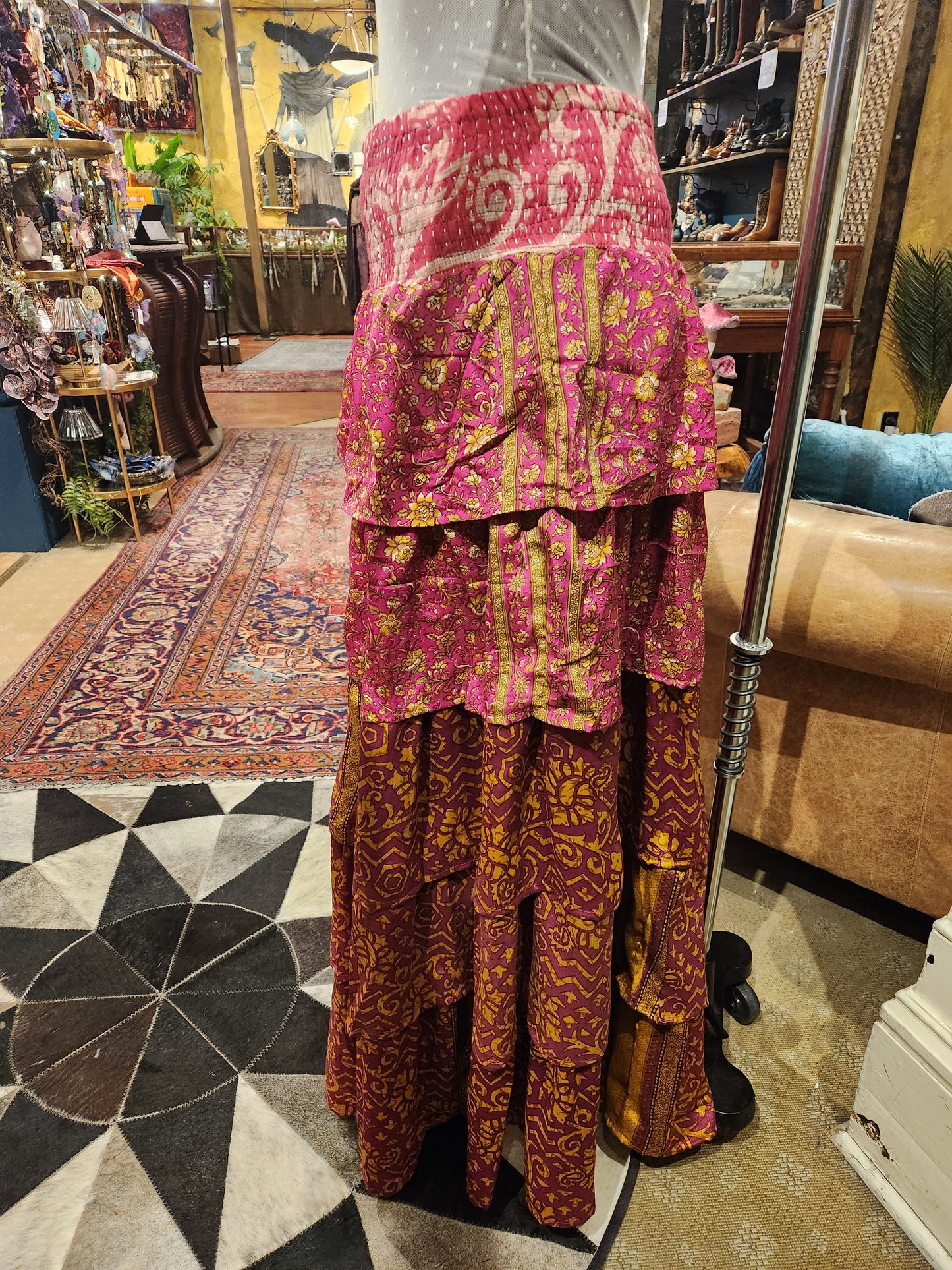 Rasgulla Sari Venus Ruffle Maxi 1125 - 200