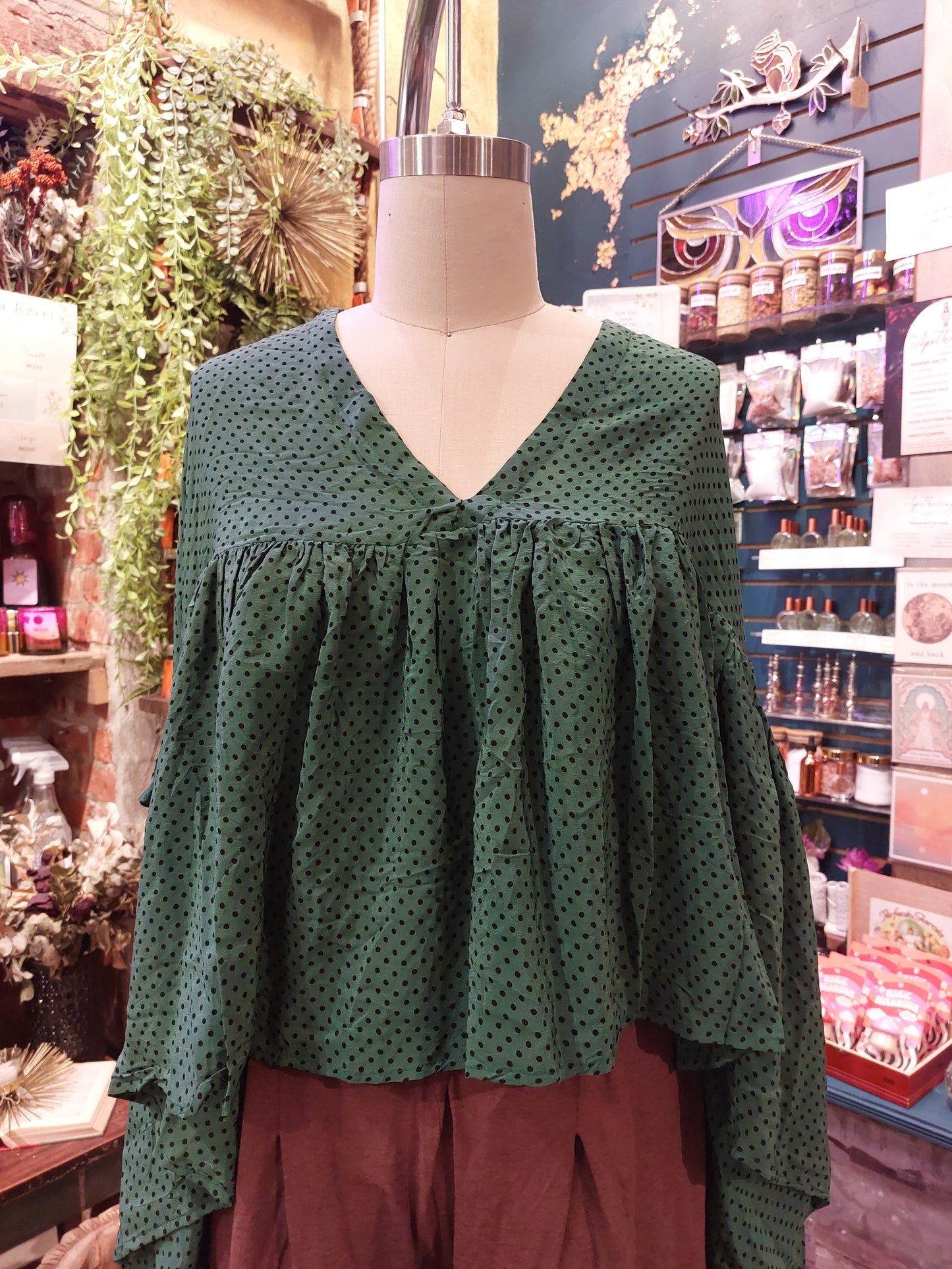 Gold Dust Crop Top 0725 097