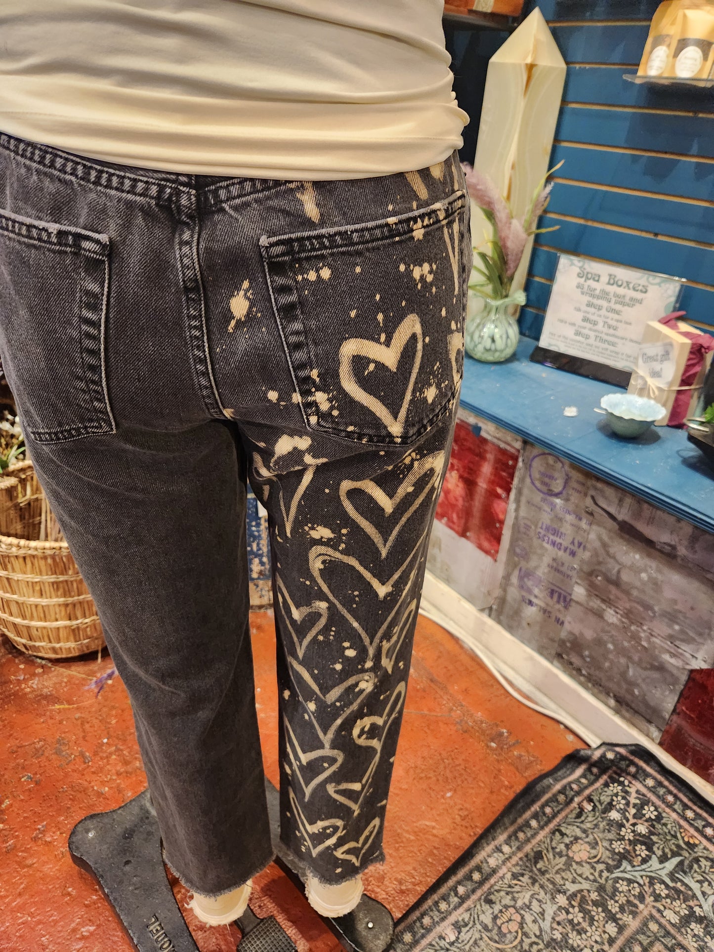 Traumatism Art Tall Teeth Skinny Jean