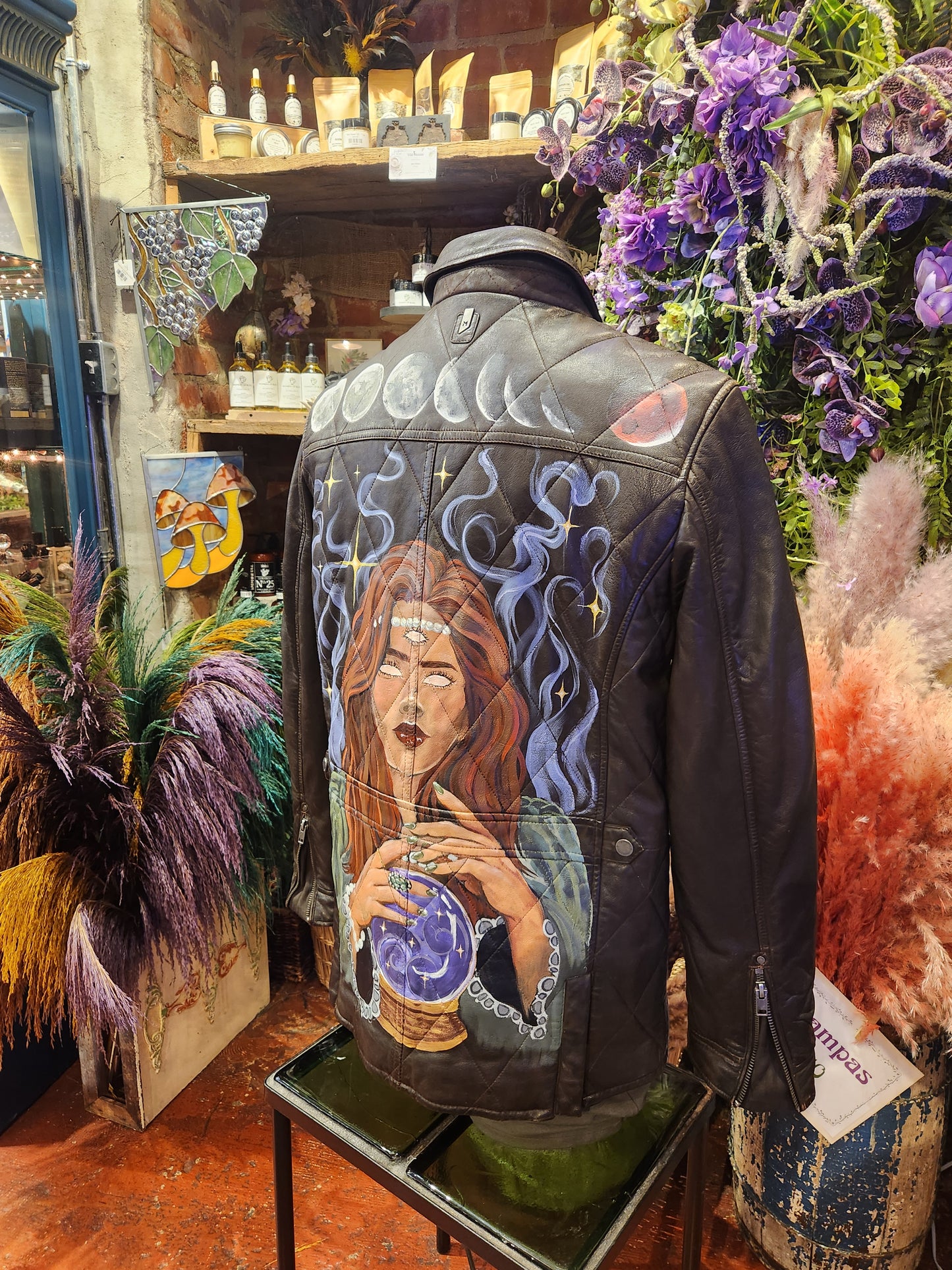 Witchy Woman Mauritius Leather Jacket - Lacey Daniels