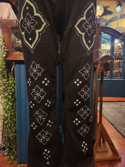 Splendid Symmetry Dear John Black Jeans - Dusty Kessel*