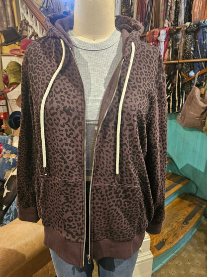 Louna Leopard Love Zip-Up