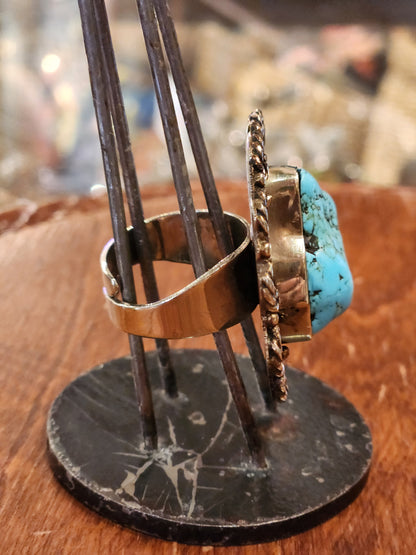 Natural Turquoise Ring