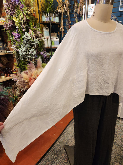One Pocket Cape Top