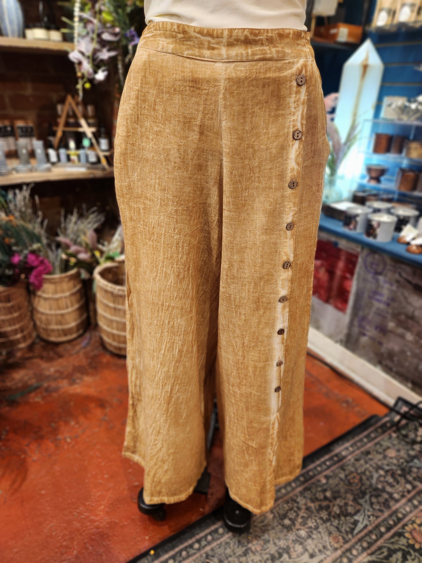 Sand and Surf Button Pants