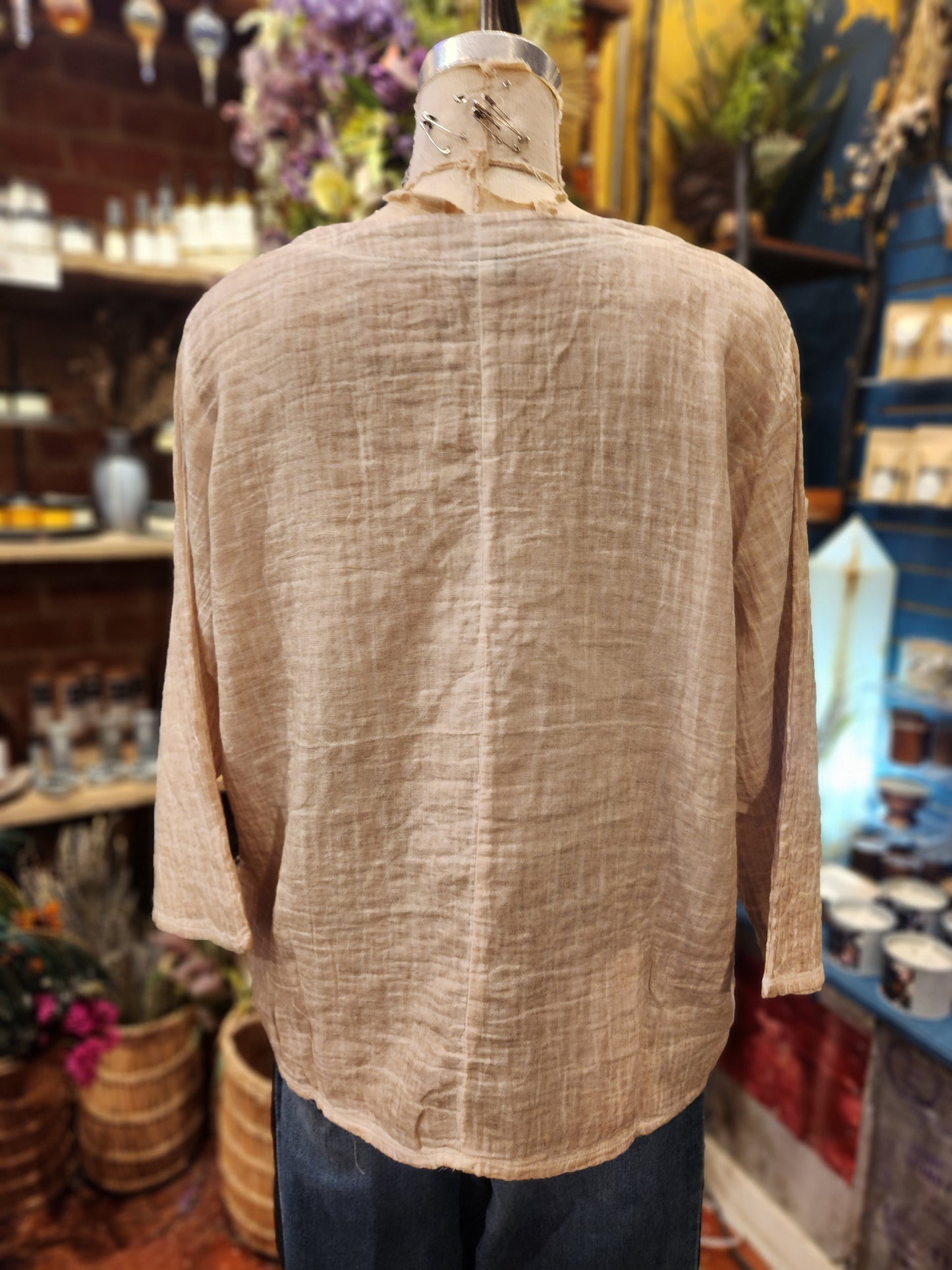 Double Gauze and Graceful Top