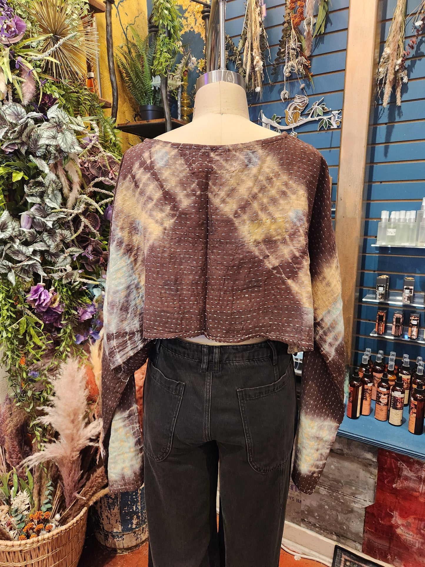 Pareo Kantha Abundance Crop Top