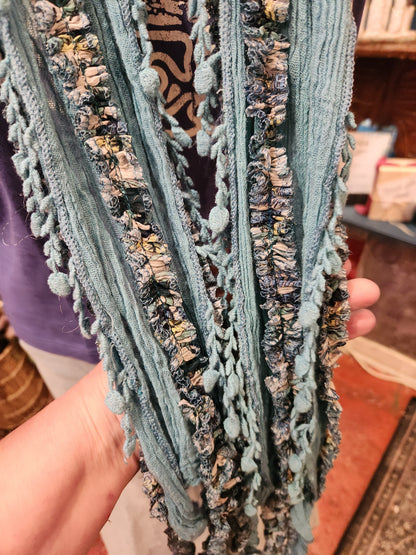 Fringe Scarf - OOAK #6
