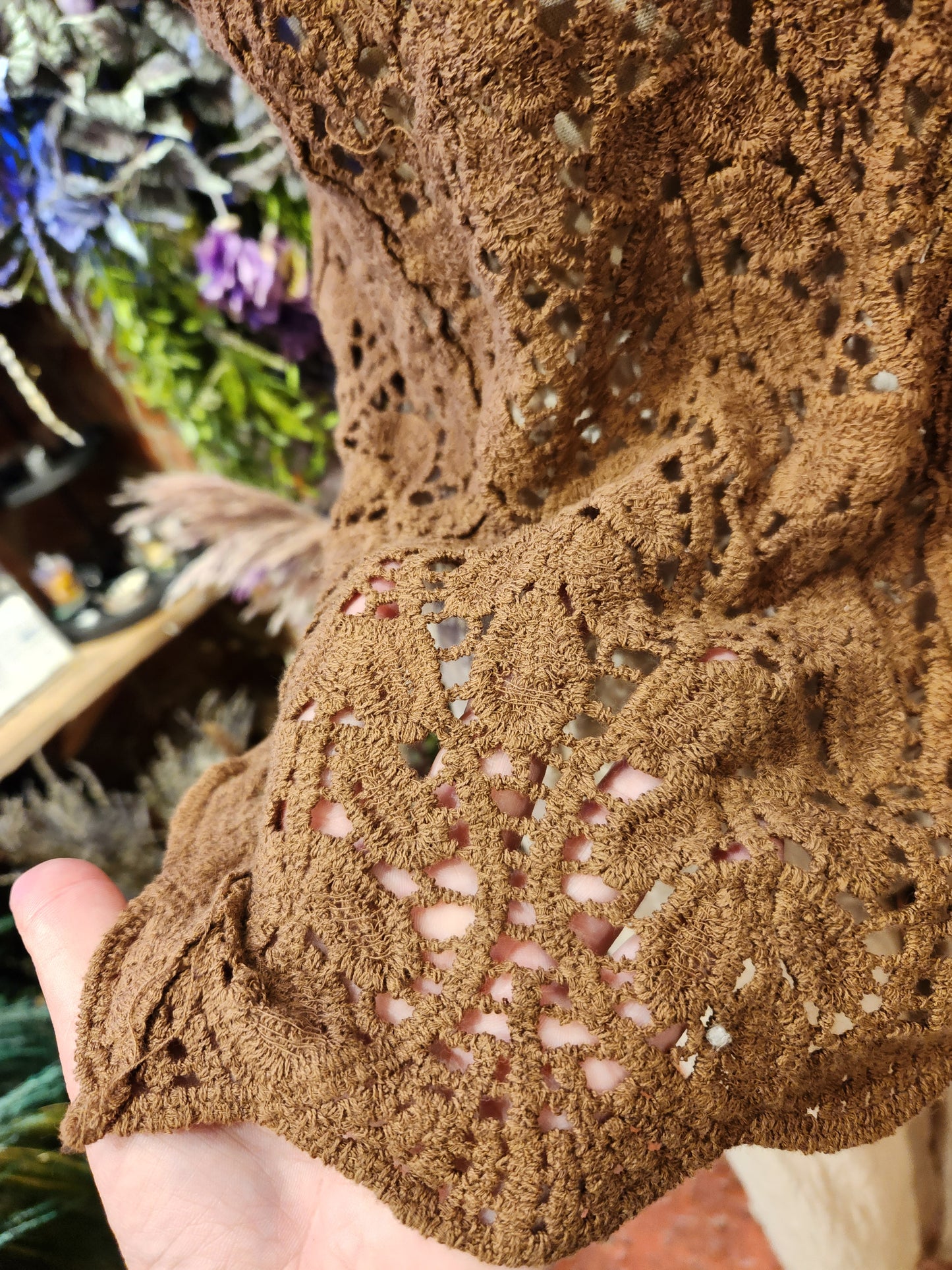 Cotton Knit  Vintage Sleeveless Vest One Size