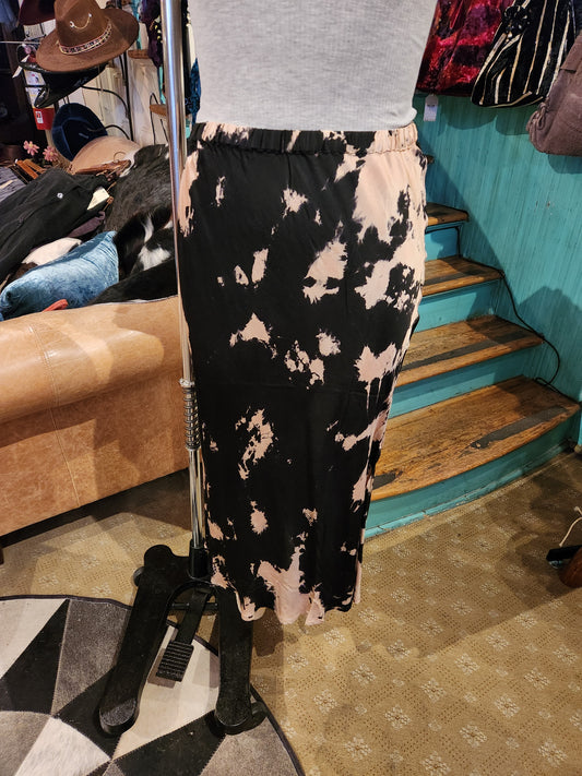 Felicity Skirt - Champagne Universe Wash