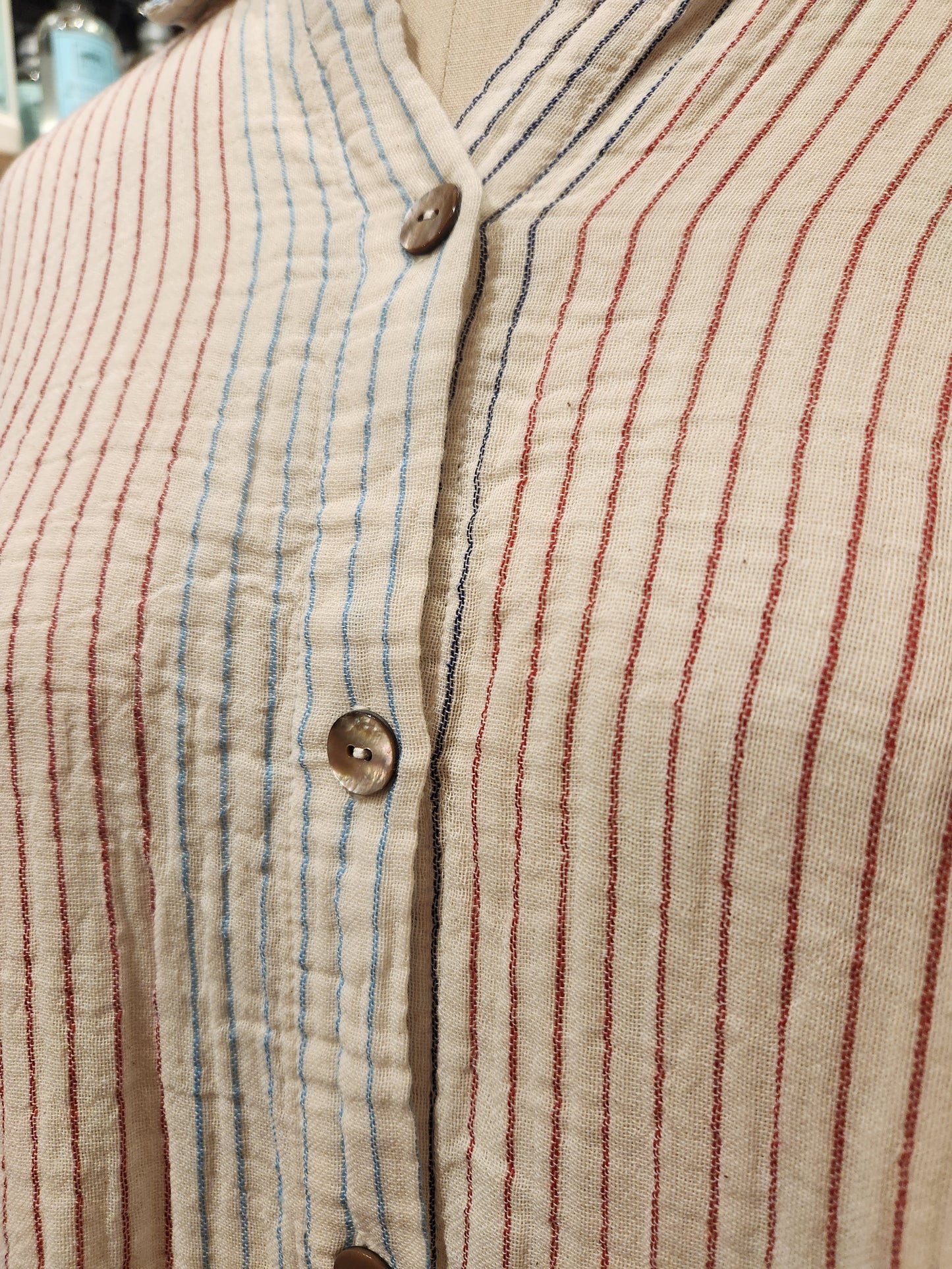 Mora Shirt Dress - Cream