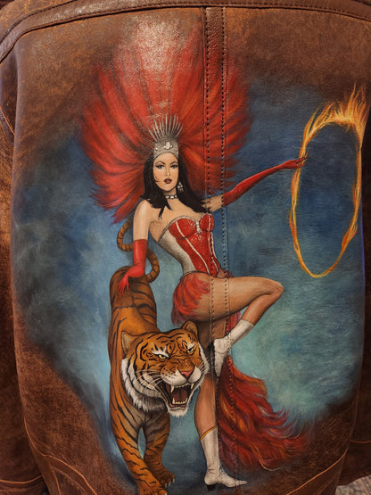 Circus Queen Mauritius Leather Jacket - Michaela Davis*