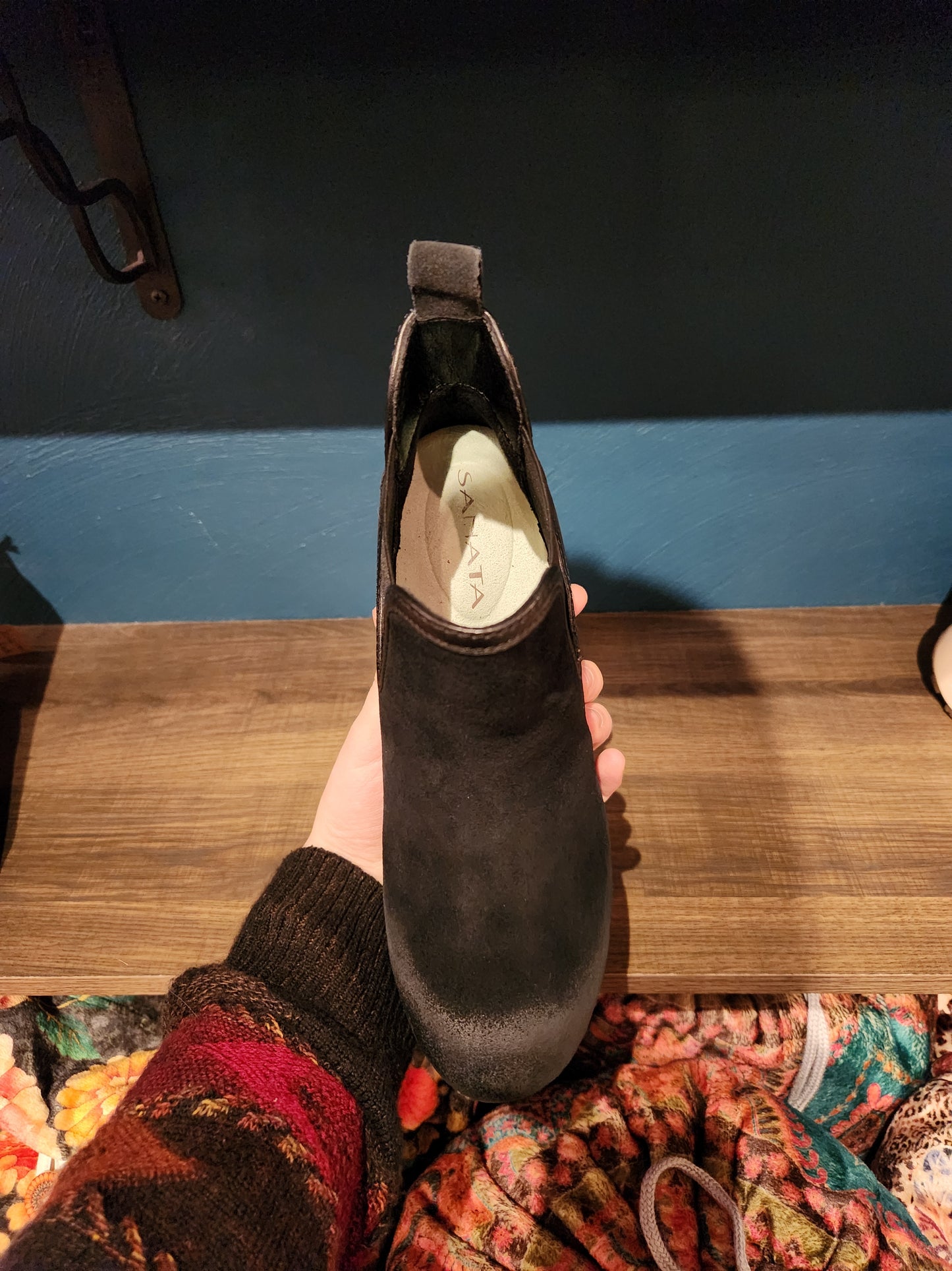 Cabot Boot - Black Suede