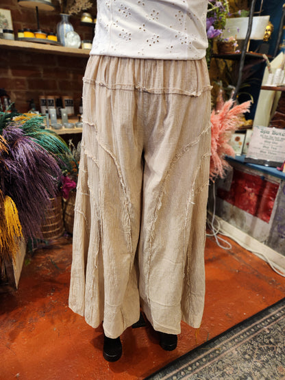 Bridge Over Water  Cotton Pant  ( multiple colors available )
