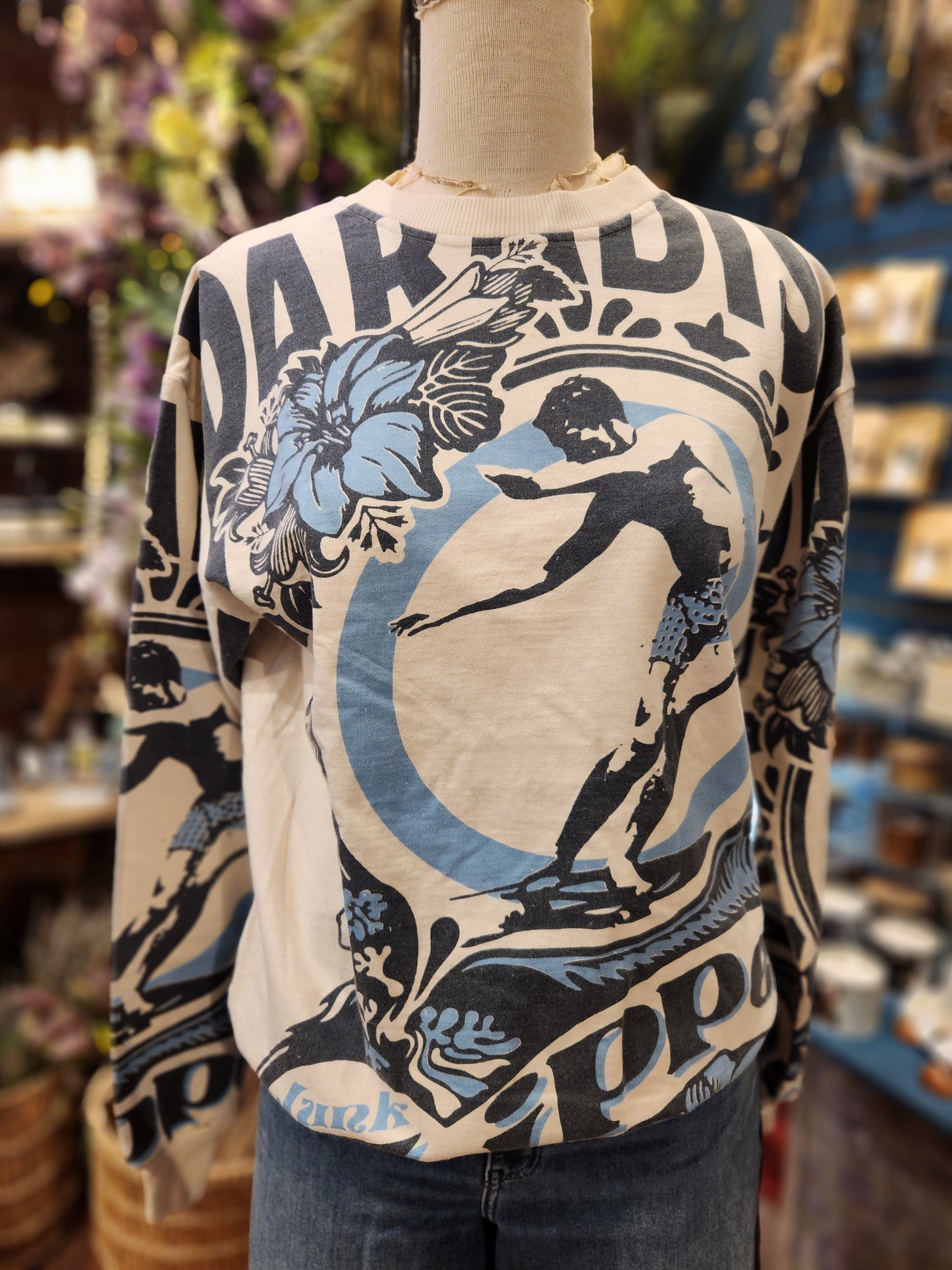 Vintage Print- Paradise Tripper Sweatshirt