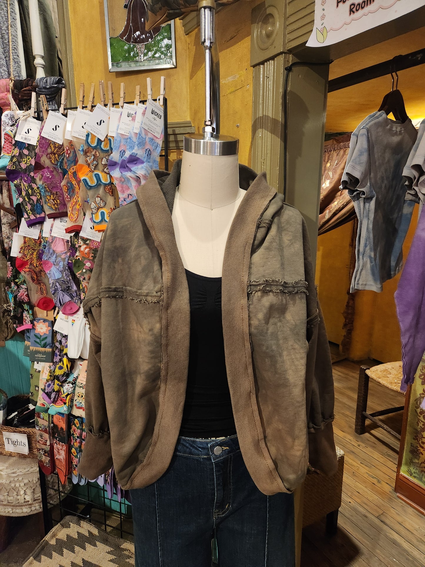 Hand Dyed 'Sweetkarma' Hoodie