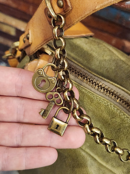Hampden Safari Leather Bag