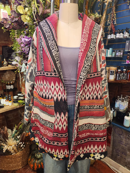 Fine Kantha Drifter Coat 1125 104