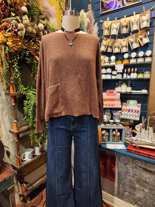 Pocket Pullover - Tandoori