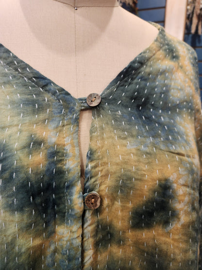Pareo Kantha Gaia Button-Down Kimono