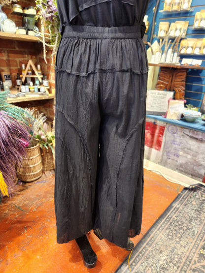 Bridge Over Water  Cotton Pant  ( multiple colors available )