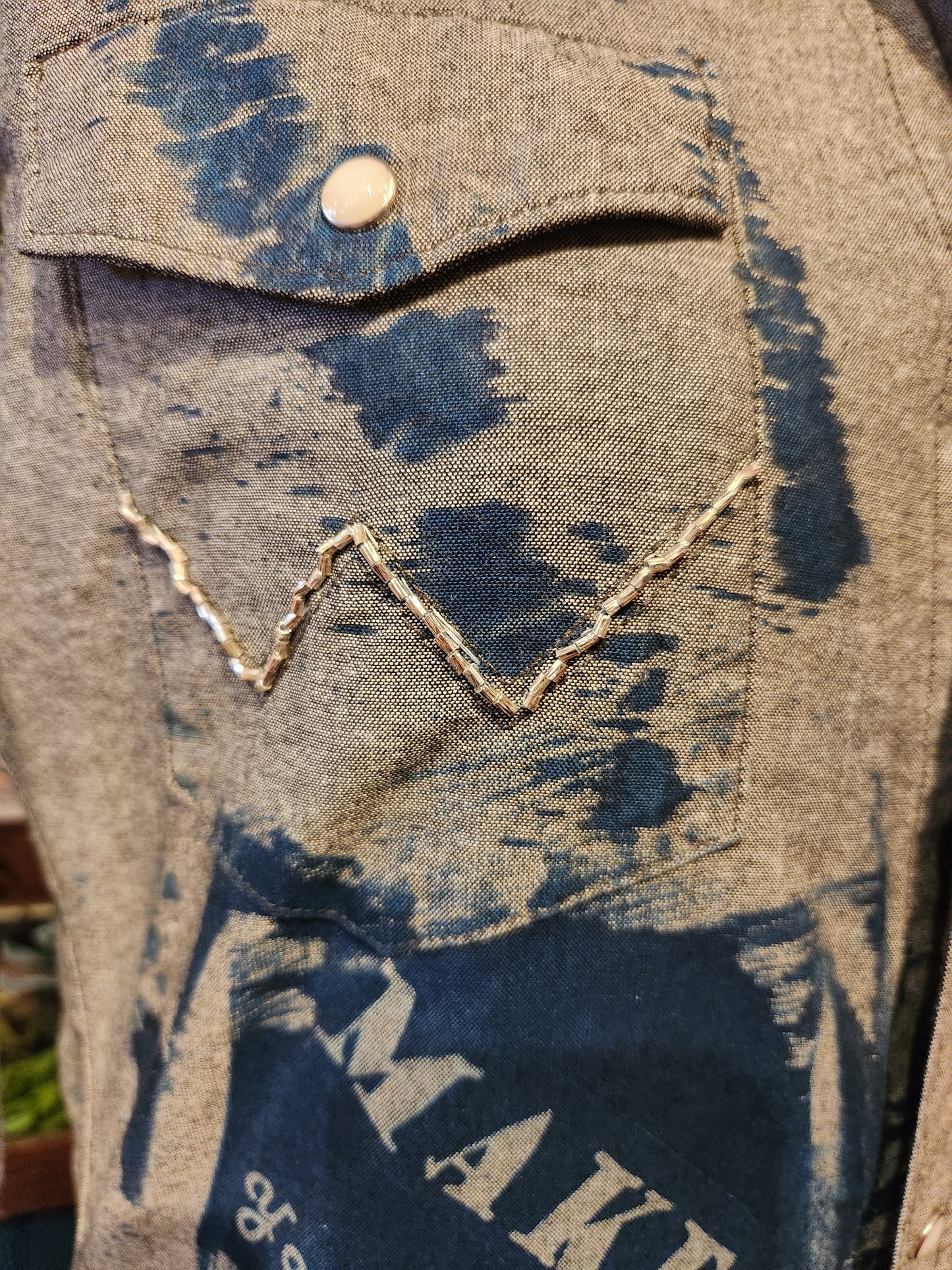 Vintage Ladies in Tattoo Wrangler Shirt - Laura Bruce