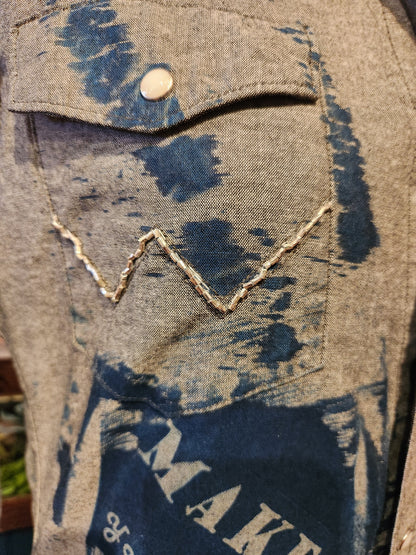 Vintage Ladies in Tattoo Wrangler Shirt - Laura Bruce