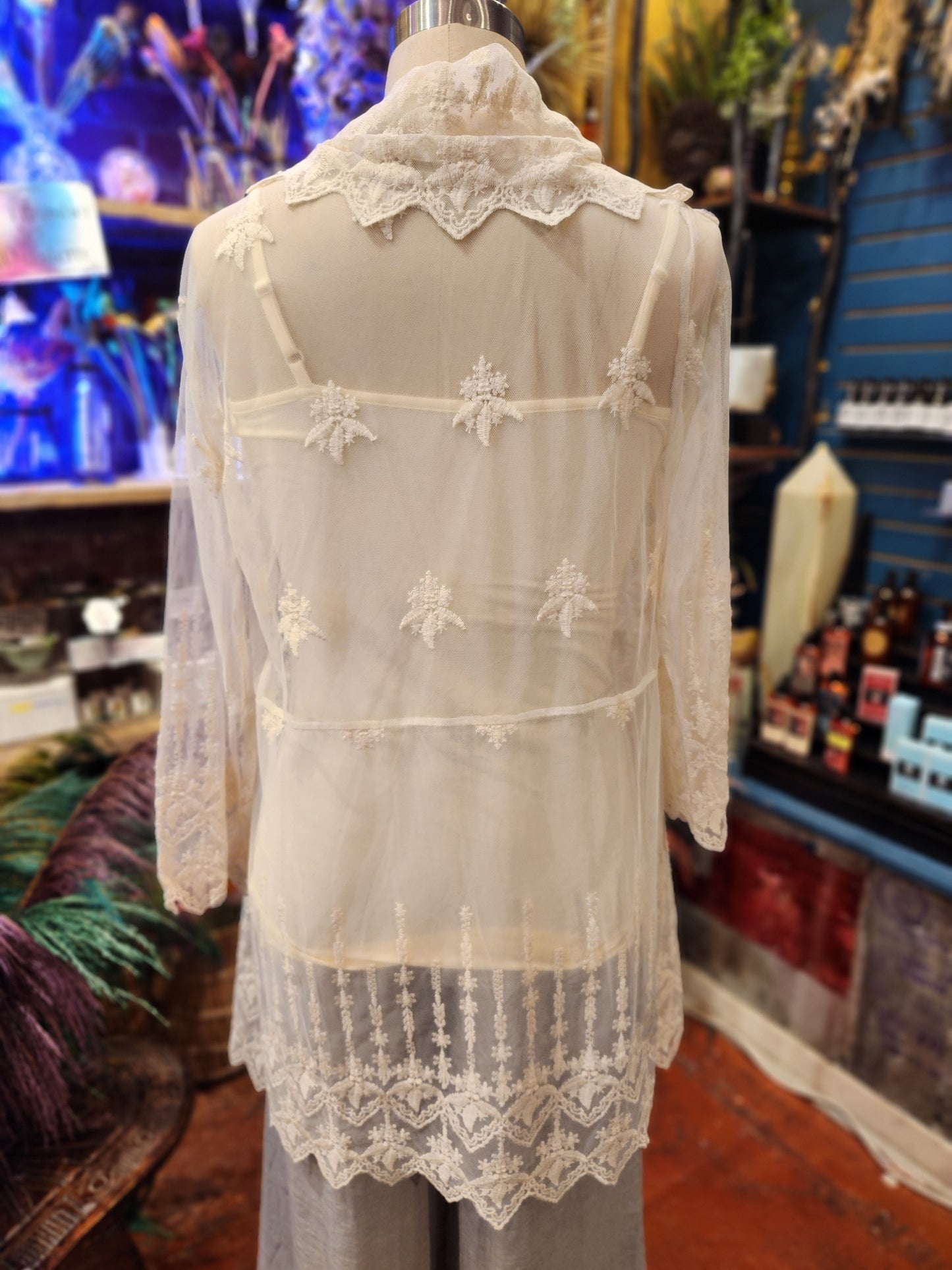 Lace Cardigan with Cami ( multiple colors available )