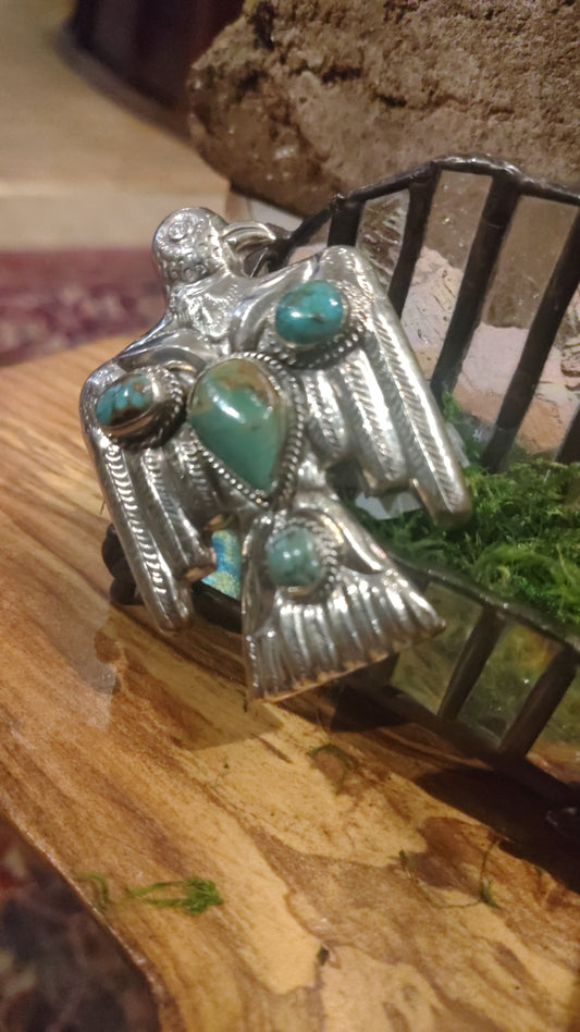Thunder Bird Turquoise Ring