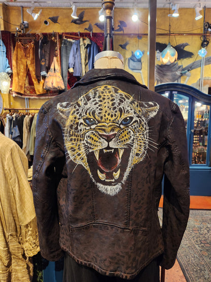 Feral Hiss Mauritius Leather Jacket-Thom Little*