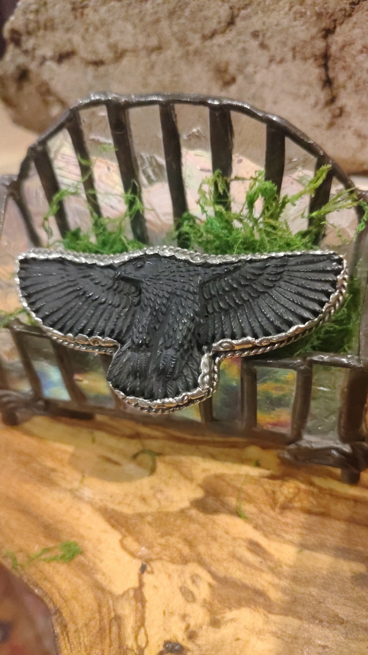 Onyx Eagle Ring