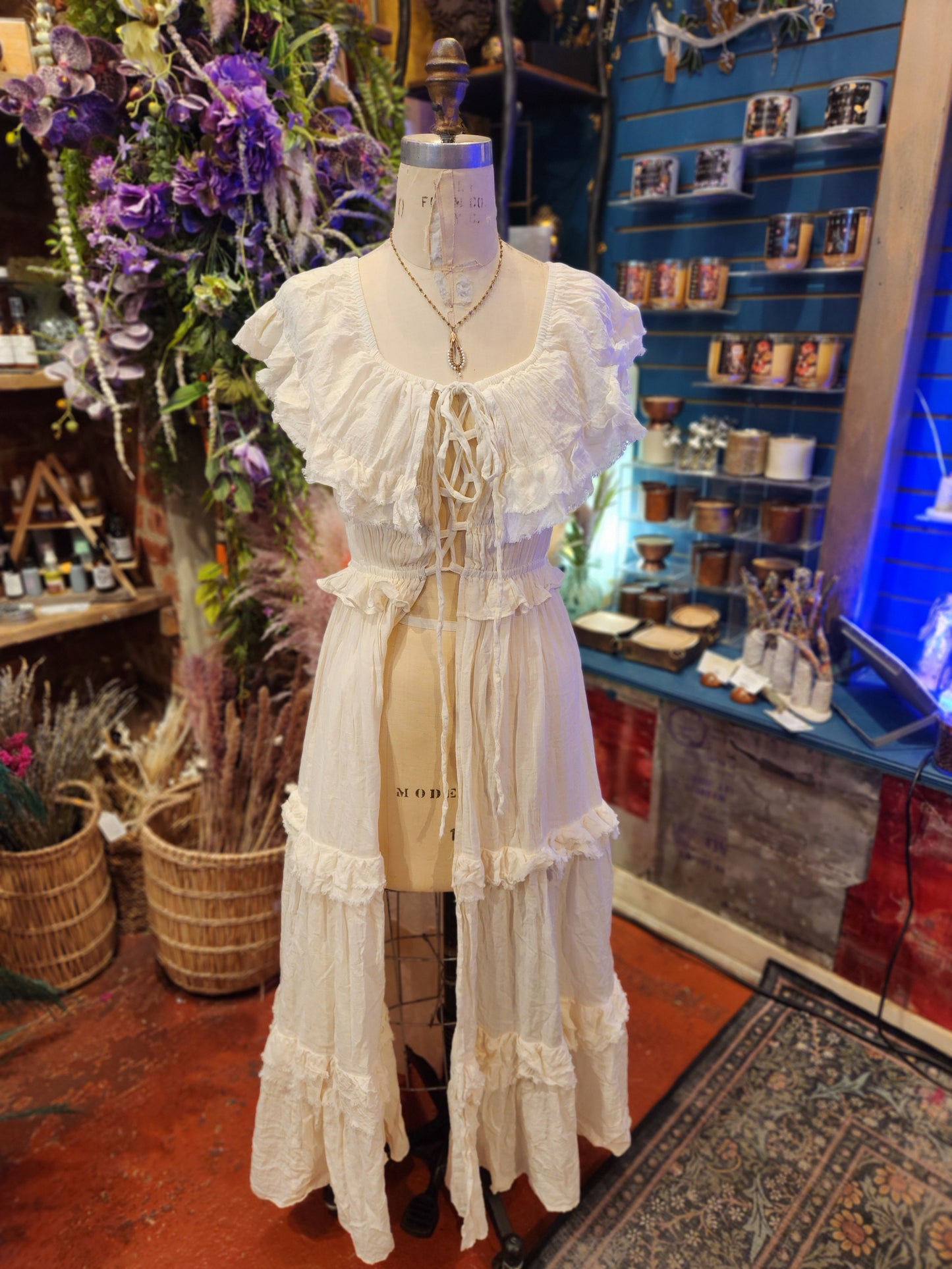 The Diana -  Corset  Duster Dress