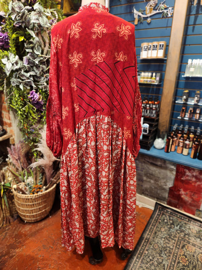 Crepe Sari Evermore Kimono