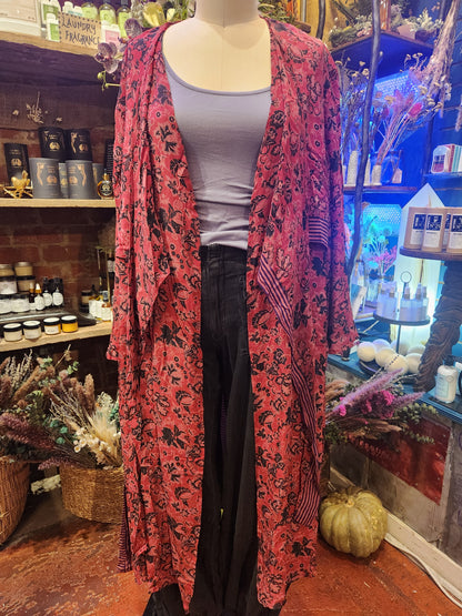 Crepe Sari Spellbound Kimono 0926 010