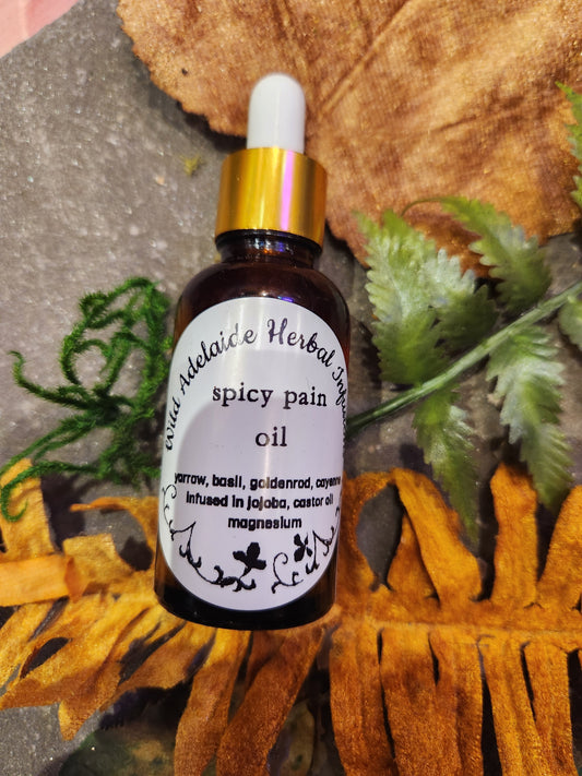 *Spicy Pain Oil - 1oz
