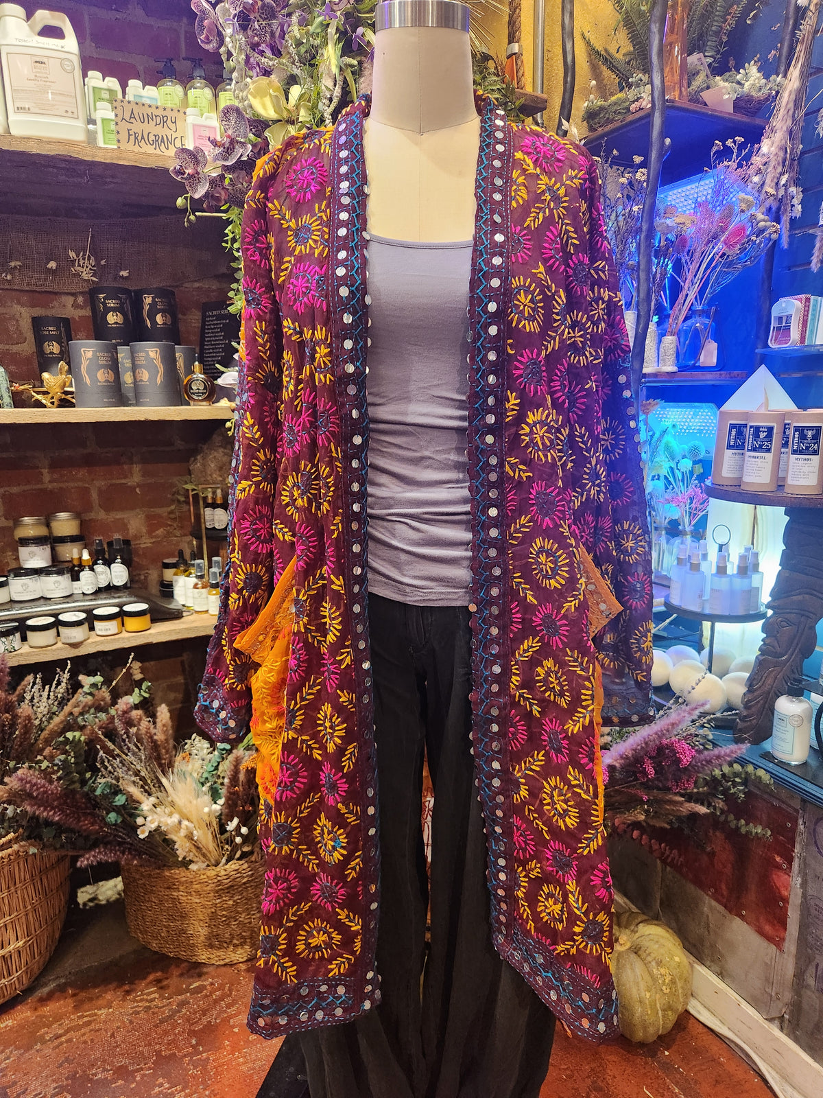Phulkari Kimono 0926 020