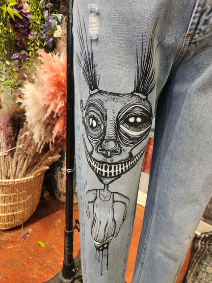 Traumatism Art Piggies Jean
