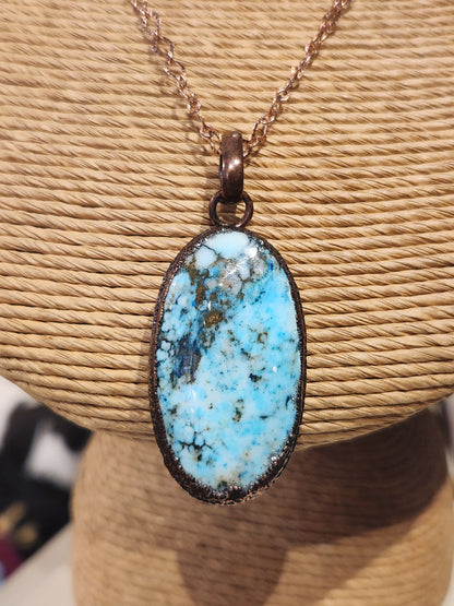 Copper Turquoise Necklace