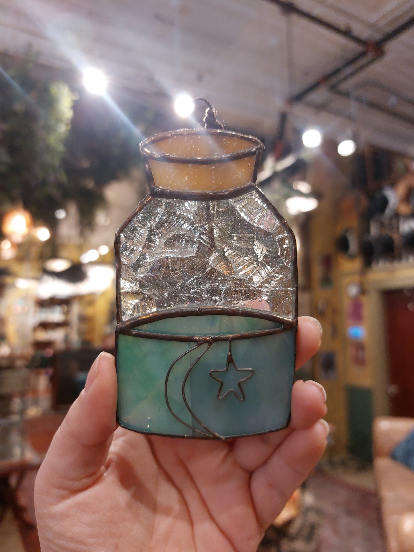 Potion Bottle #2 Stained Glass*