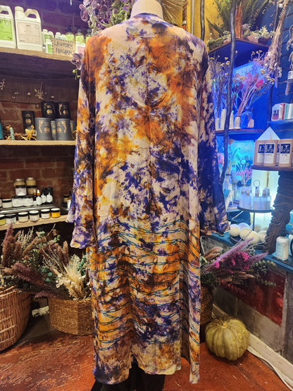 Crepe Sari Spellbound Kimono 0926 016