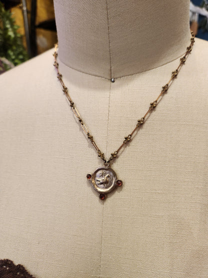 Avian Coin Necklace