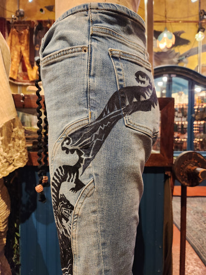 Circus Cats Free People Flare Jean - Vaylmith